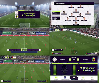 PES 2021 Scoreboard Pack Belgian Pro League 2023/2024 by Spursfan07