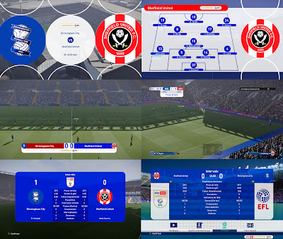 PES 2021 Scoreboard EFL Championship & PlayOff by Seven7