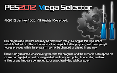 PES 2012 Mega Selector Tool by Jenkey1002