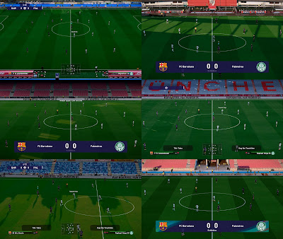 PES 2021 Stadium Collection with Lighting & Shadows 1st & 2nd Half