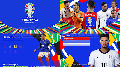 PES 2020 Menu EURO 2024 by PESNewupdate