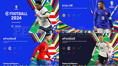 PES 2021 Menu Pack EURO 2024 by PESNewupdate