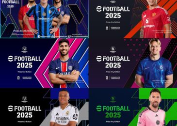 PES 2021 Menu eFootball 2025 CONCEPT V1.1 by PESNewupdate