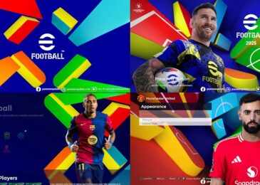 PES 2021 Menu eFootball 2025 by PESNewupdate