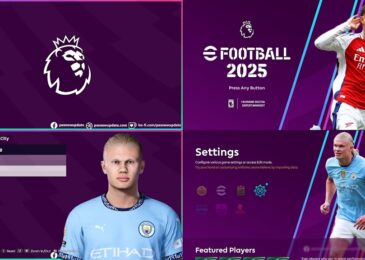 PES 2021 Menu Premier League 24-25 by PESNewupdate