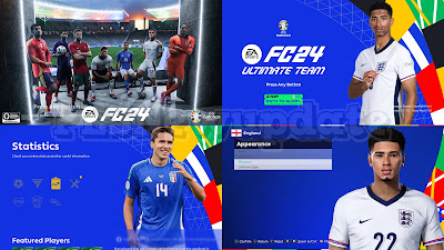 PES 2021 Menu EAFC 24 EURO 2024 by PESNewupdate