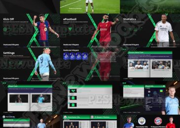 PES 2021 Menu EA FC 25 V2 by PESNewupdate