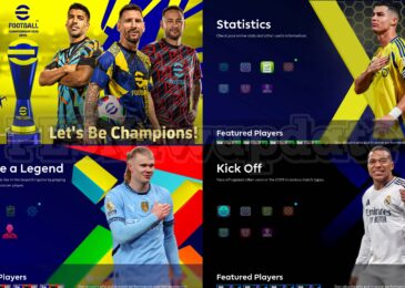 PES 2021 Menu eFootball 2025 V4 by PESNewupdate