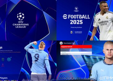 PES 2021 Menu UCL 24-25 by PESNewupdate