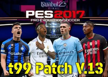 PES 2017 T99 Patch v13 Season 2022/2023