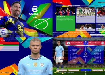 PES 2017 Menu eFootball 2025 by PESNewupdate